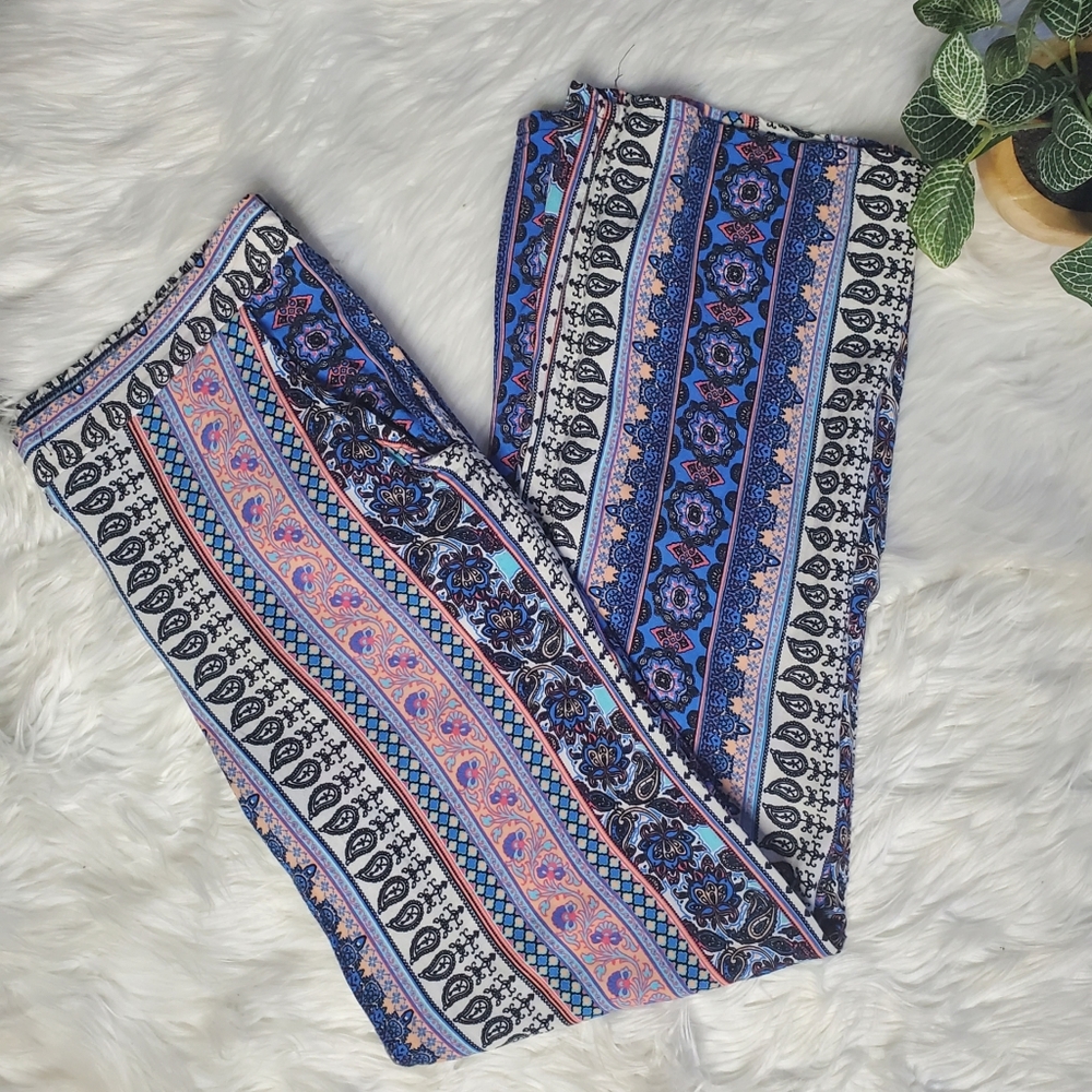 Printed Palazzo Pant with Pockets